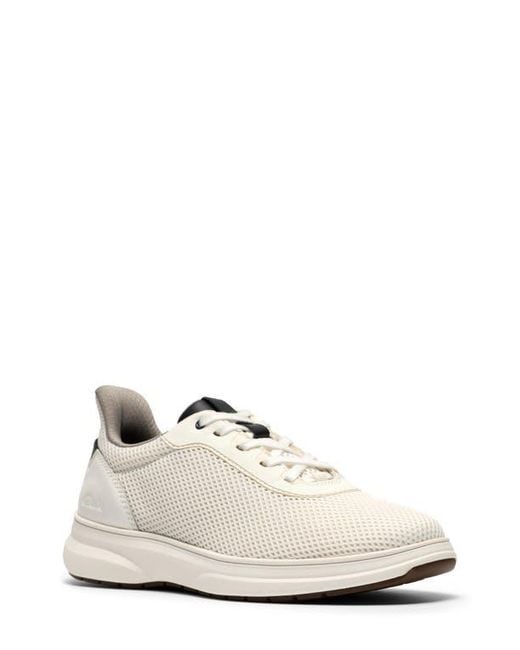 Clarks White Mullan Go Sneaker for men