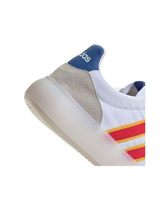 Adidas White Barreda Decode Sneaker for men