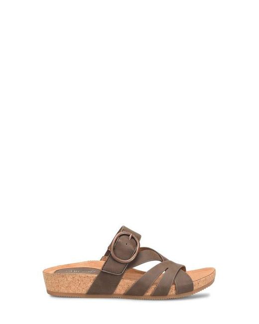 EuroSoft Brown Gwenda Slide Sandal