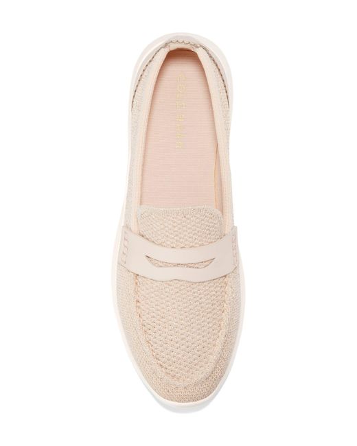Cole Haan Natural Zerøgrand Metro Stitchlite Loafer
