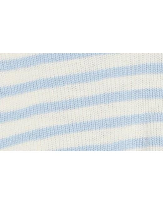 Sanctuary White Collared Cotton Sweater