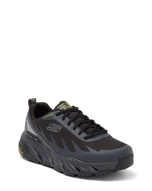 Skechers Glide Step Trail Sneaker In Charcoal At Nordstrom Rack in