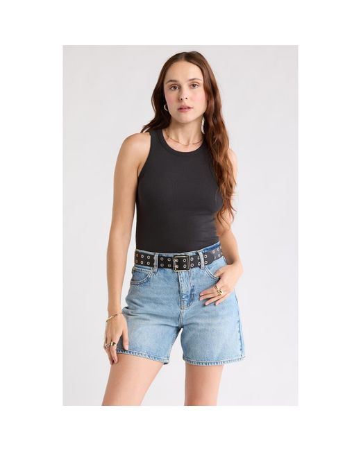 Abound Black Rib Tank