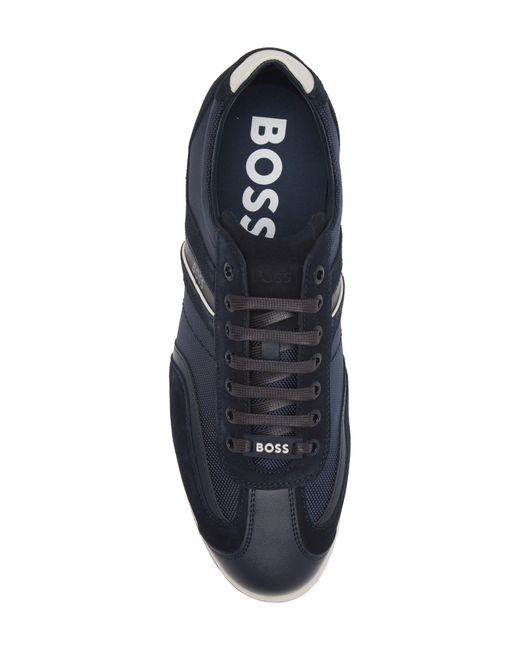 Boss Blue Stiven Sneaker for men