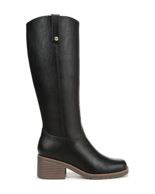 Dr. Scholls Black Joplin Tall Boot