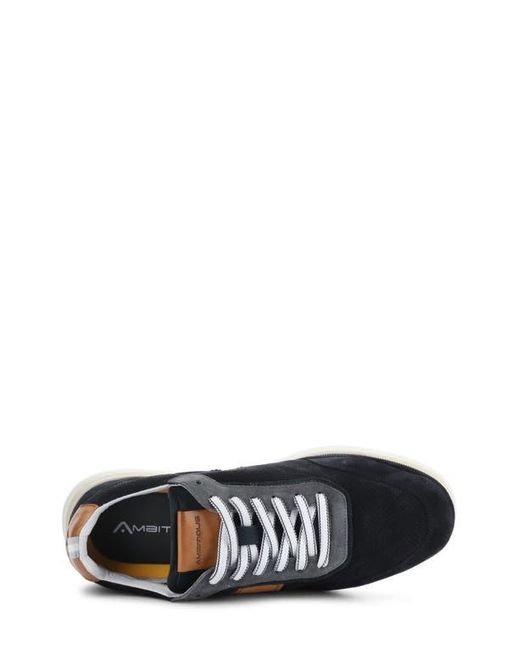 Ambitious Black 12827 Perforated Sneaker for men