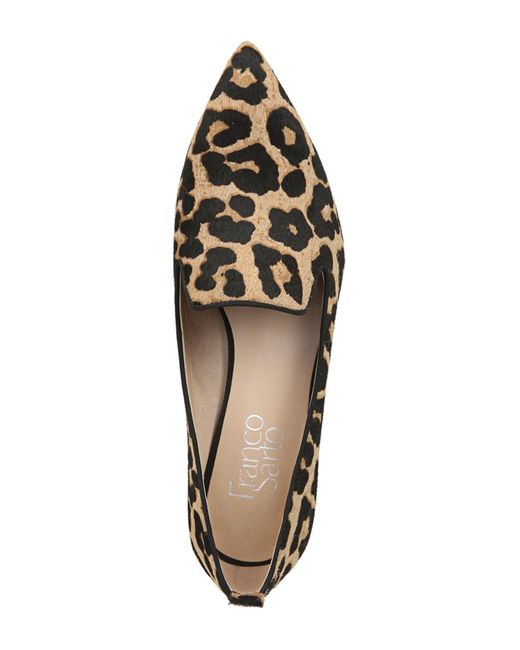 franco sarto calf hair flats