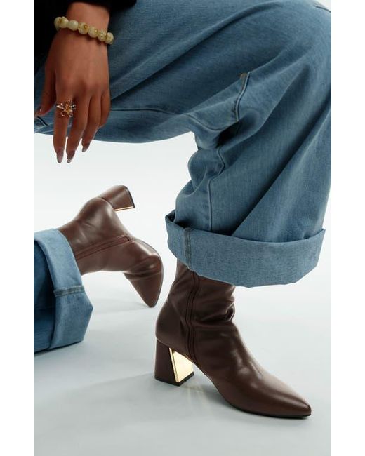 LONDON RAG Brown Karia Bootie