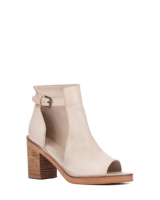 Vintage Foundry Natural Laverne Block Heel Sandal