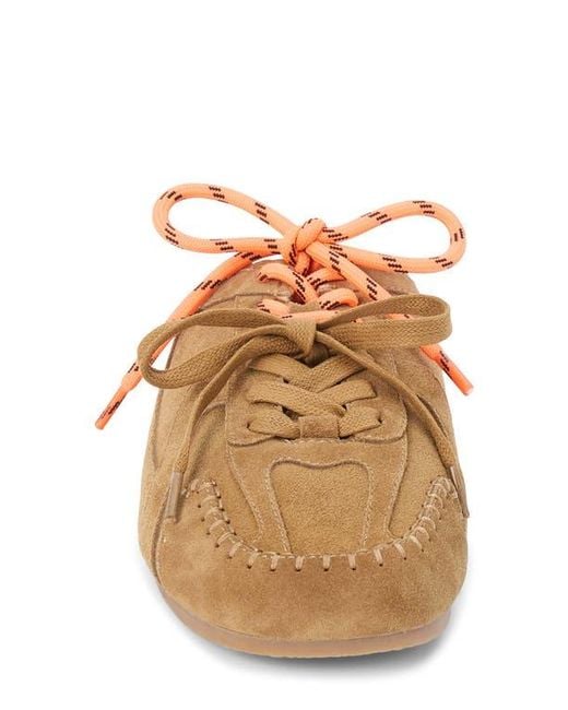 Matisse Brown Devyl Lace-Up Mule