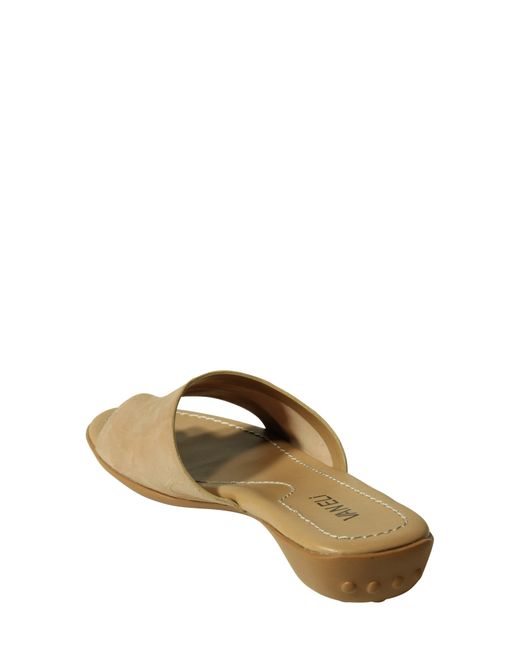 Vaneli Metallic Tallis Slide Sandal