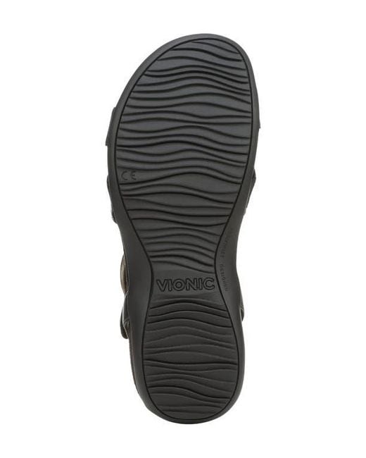 Vionic Black Ramsey Sandal