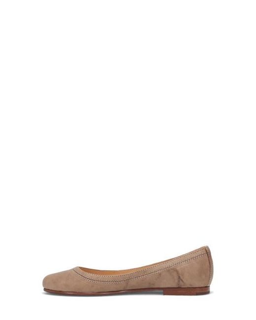 Frye Natural Carson Ballet Flat