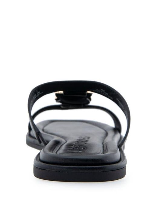Aerosoles Black Boston Chain Sandal