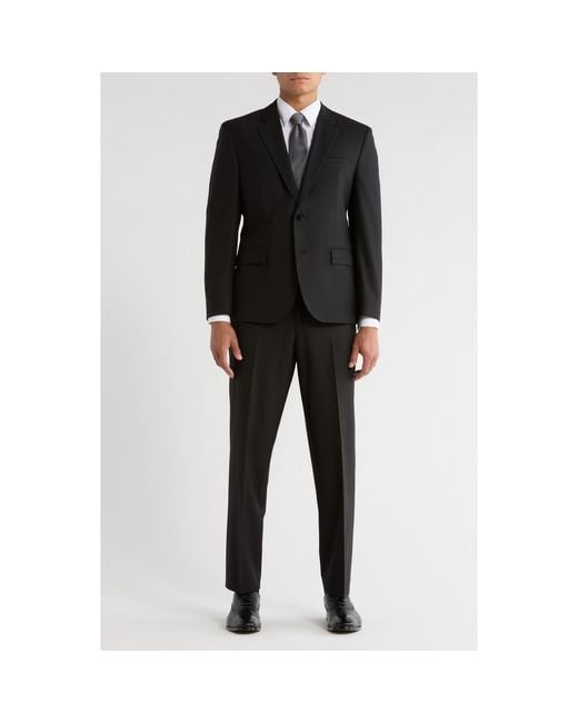 HUGO Black Karl Tom Wool Blend Suit for men