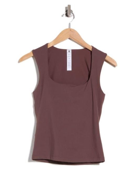 90 Degrees Purple Interlock Monroe Tank