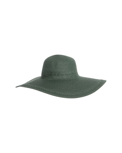 Nordstrom Green Packable Floppy Hat