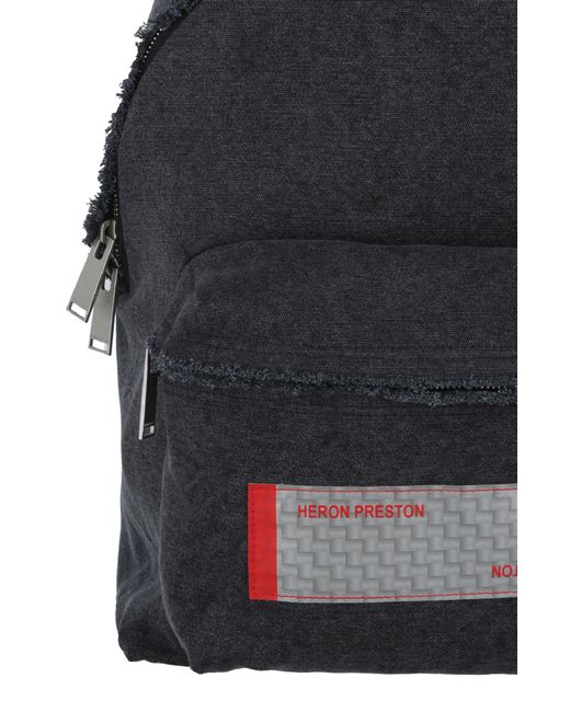 Heron Preston Black Tape Backpack for men