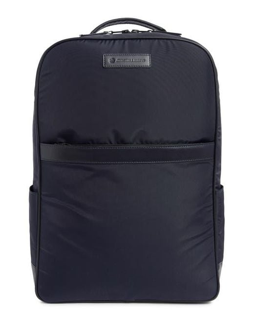 Johnston & Murphy Blue Nylon Backpack for men