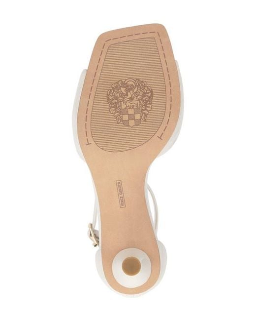Vince Camuto White Verenna Sandal