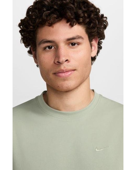 Nike Green Primary Training Dri-Fit Short Sleeve T-Shirt for men