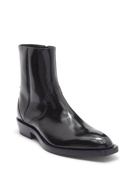 Stuart Weitzman Augustine Leather Boot - Glossy Black Stuart Weitzman Stassi Leather Knee-High Boots - Bergdorf  main image 4