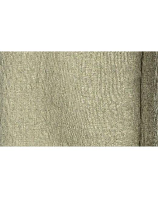 Max Studio Green Soft Pleat Pull-On Trousers