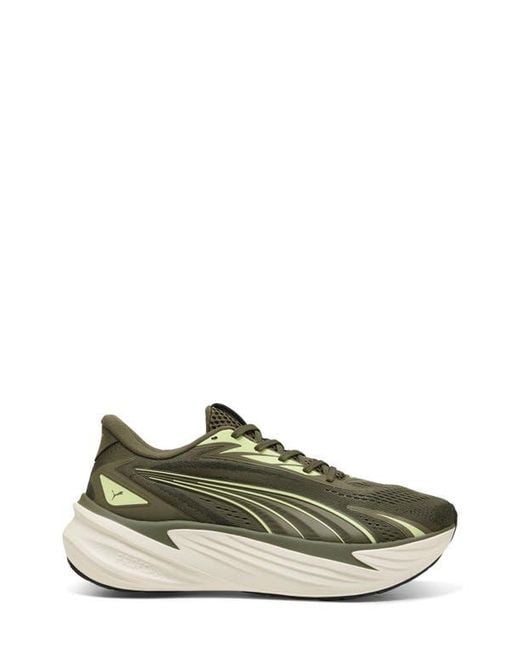 PUMA Green Maxima Pro Running Sneaker for men
