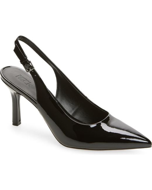 Nordstrom Rack Black Priscilla Slingback Pump