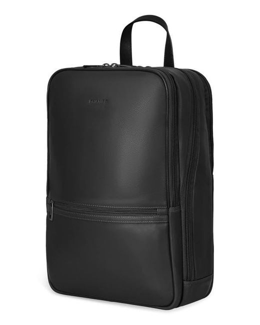 CHAMPS Black Onyx Leather Backpack for men