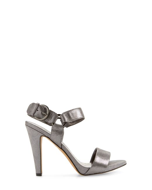 Karl Lagerfeld Metallic Cieone Ankle Strap Sandal