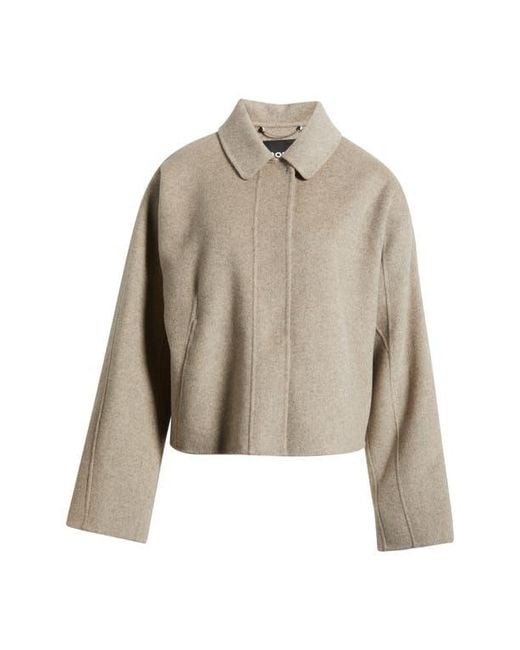 Boss Blue Cafeta Wool Blend Jacket