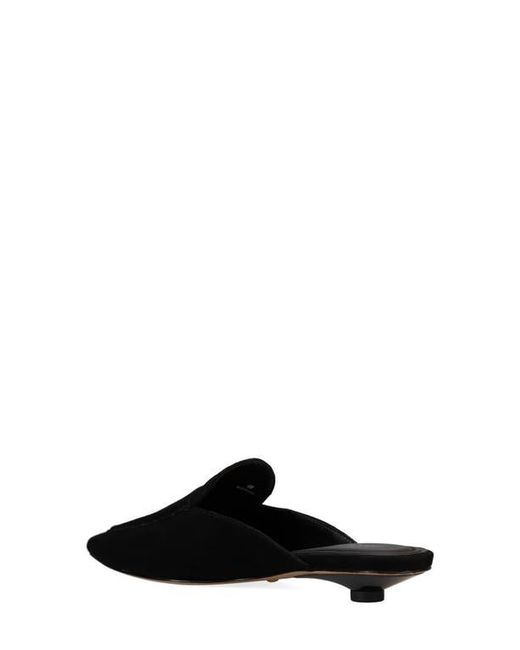 Pelle Moda Black Amias Mule