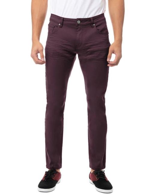 Xray Jeans Purple Skinny Fit Twill Jeans for men