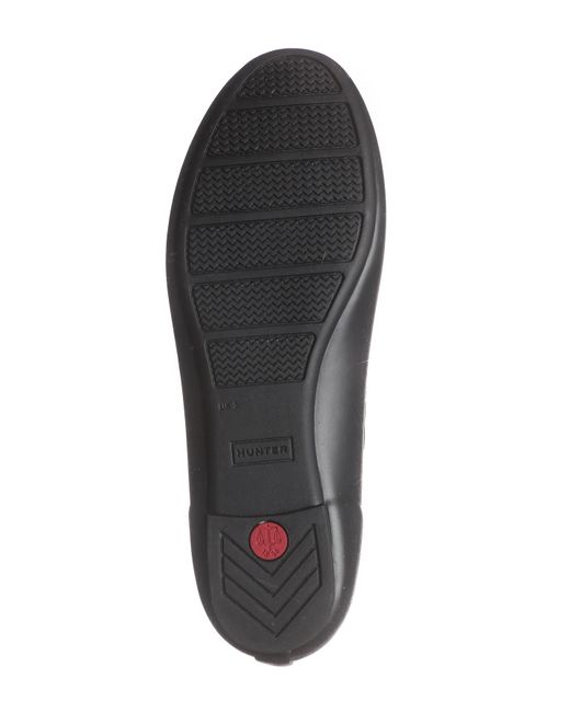 HUNTER Tour Gloss Ballerina Flats in Black | Lyst HUNTER Tour Gloss Ballerina Flats in Black | Lyst