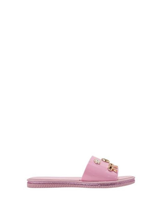 Bebe Pink Charm Slide Sandal