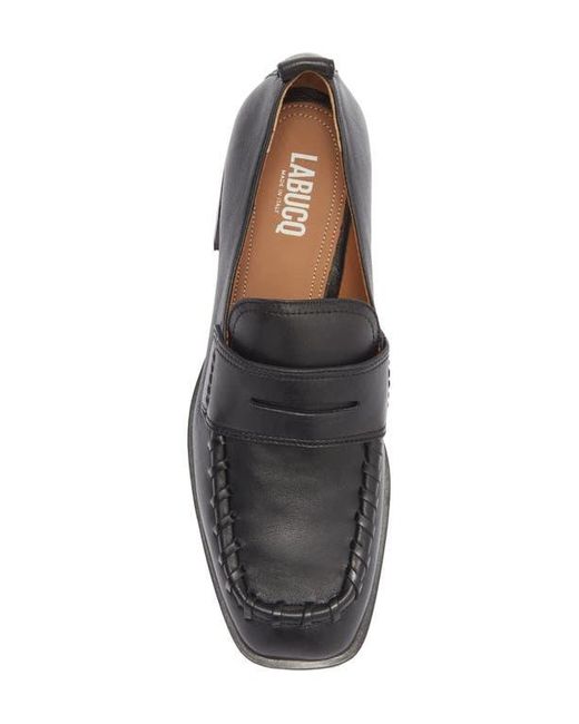 Labucq Gray George Whipstitch Penny Loafer