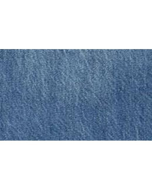 Blank NYC Blue Faux Fur Lined Crop Denim Jacket