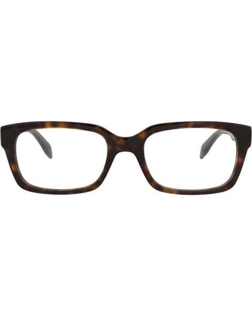 McQueen Multicolor 55Mm Square Optical Glasses for men