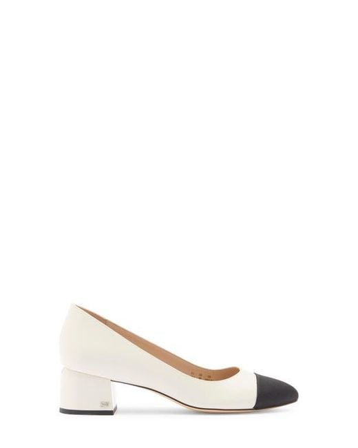 Stuart Weitzman Multicolor Gabby Block Heel Pump