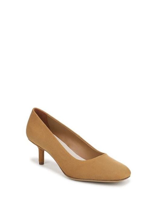 Franco Sarto Brown Linza Square Toe Pump