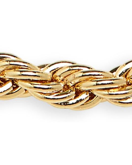 Nordstrom Metallic Demi Fine Rope Chain Slider Bracelet