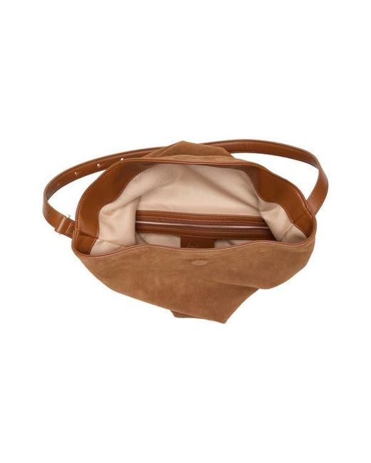 Sam Edelman Brown Harlyn Suede Bucket Bag