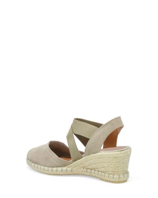 Miz Mooz Metallic Mona Wedge Heel Sandal