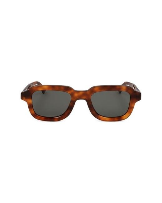 Retrosuperfuture Brown 52Mm Square Sunglasses