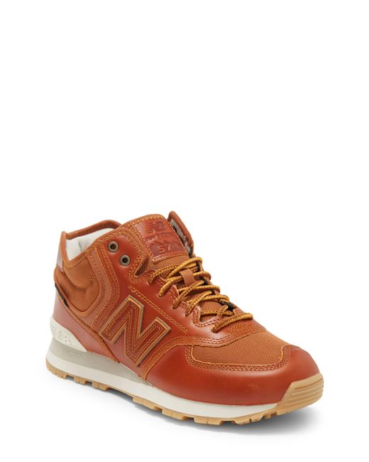 New Balance 574h Sneaker in Brown for Men Lyst