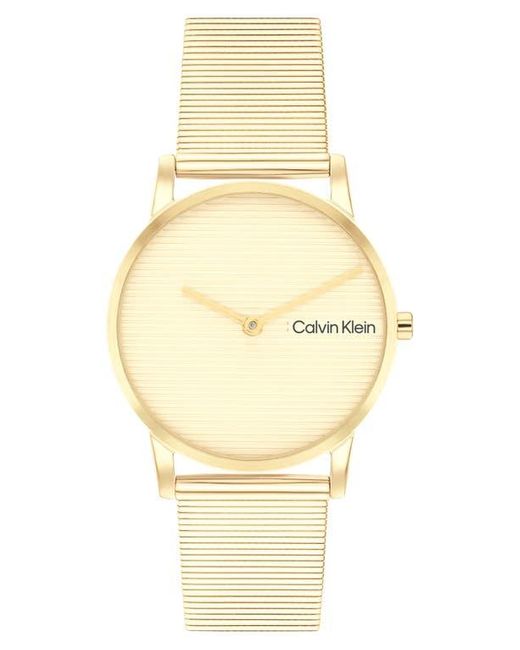 Calvin Klein Metallic Feel Bracelet Watch, 30Mm for men