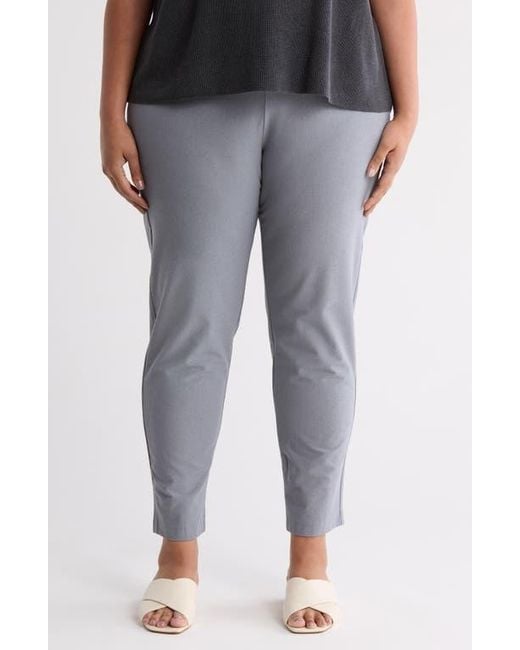Eileen Fisher Women's Blue Slim Ankle Pants