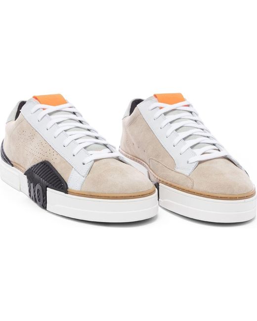 P448 White Half Piper Low Top Sneaker for men