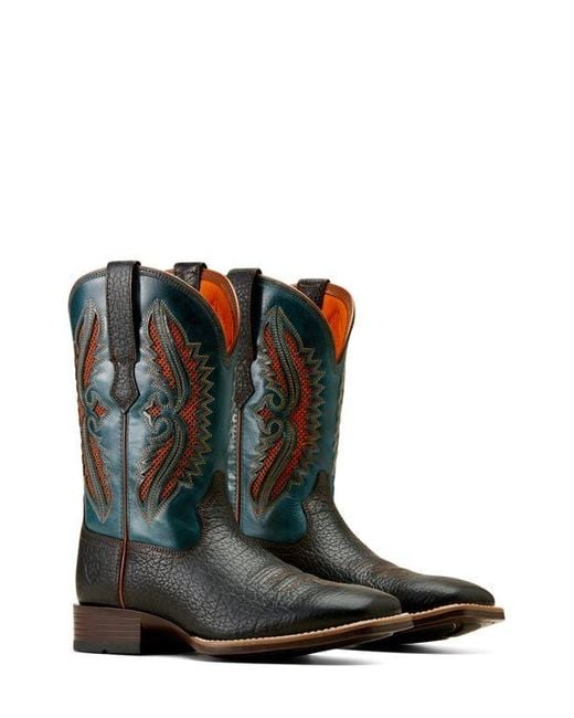 Ariat Black Rowder Venttek Western Boot for men